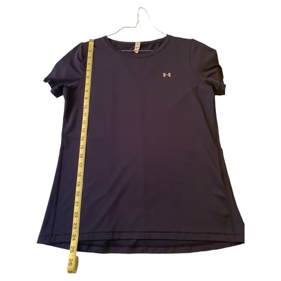 Body Armor HeatGear top, size M - lightweight, moisture-wicking. Navy Blue - Picture 4 of 9